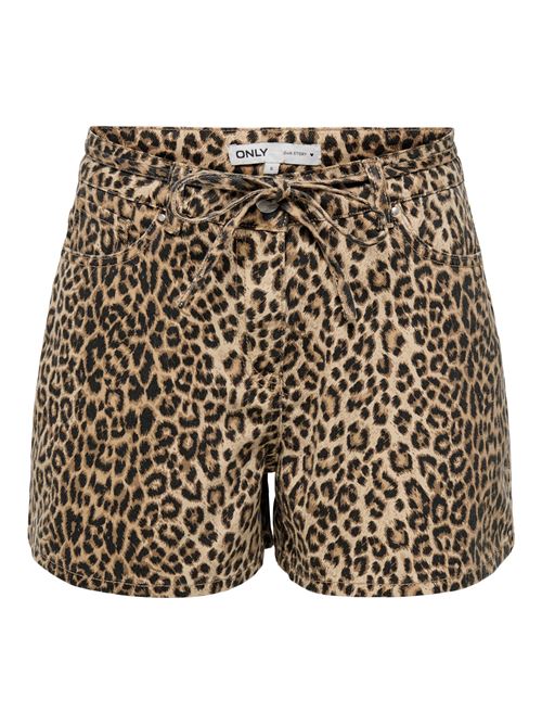 ONLNAOMI STRING AOP SHORTS OTW ONLY | 15347131/Toasted Coconut